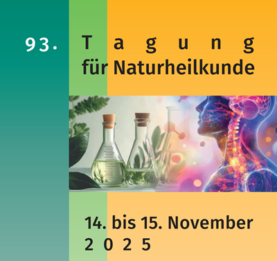 Treffen Sie uns auf der 93. Tagung für Naturheilkunde in München!